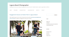 Desktop Screenshot of lagunabeachphotographer.com